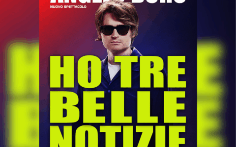 Angelo Duro porta la sua irriverente comicità a Rieti con “Ho tre belle notizie” al Teatro Flavio Vespasiano