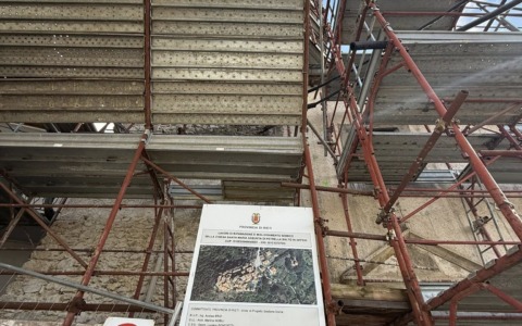 A Petrella Salto, sopralluogo al cantiere della Chiesa di Santa Maria Assunta: un progetto che unisce e rassicura la comunità.