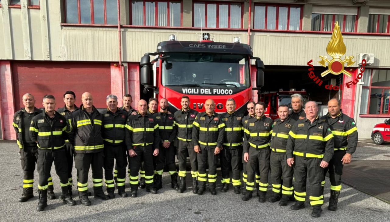 Nuova autopompa serbatoio di ultima generazione in servizio al distaccamento dei Vigili del Fuoco di Posta