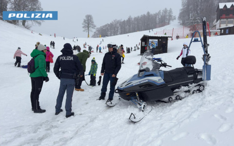 Controlli intensificati sulle piste del Terminillo da parte della Polizia